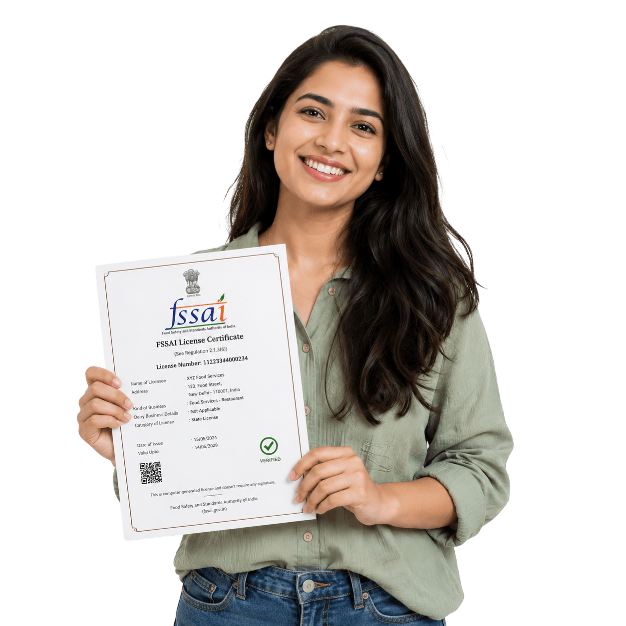 Official FSSAI Licensing Illustration